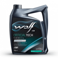 Variklio alyva WOLF OFFICIALTECH 5W30 C4 5L
