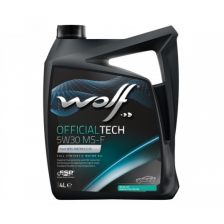 Mootoriõli WOLF OFFICIALTECH 5W30 MS-F 4 l