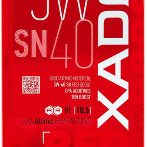 Alyva Xado SN Red Boost 5W - 40, sintetinis, 4 l
