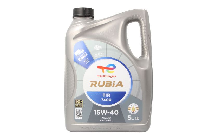 Total Rubia 7400 15W-40, 5 л